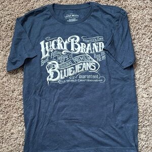 Lucky Brand Boy’s Navy Graphic Tee